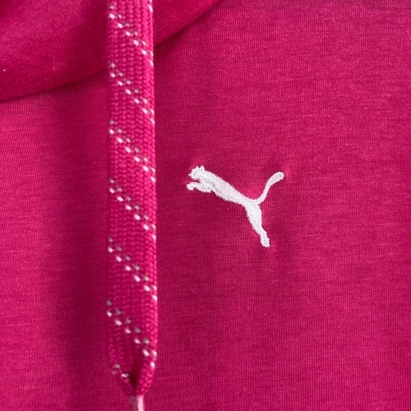 PUMA lightweight pink hoodie. Size S - Picture 2 of 6